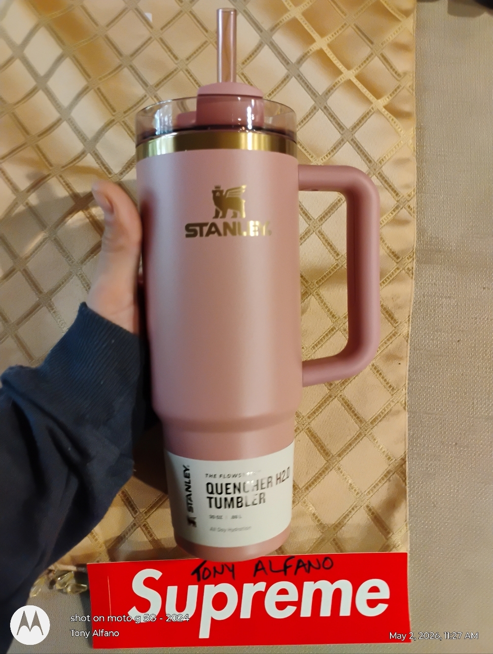 Stanley Limited Edition Antique Pink 30oz Quencher BNWT - In Hand Ships Fast